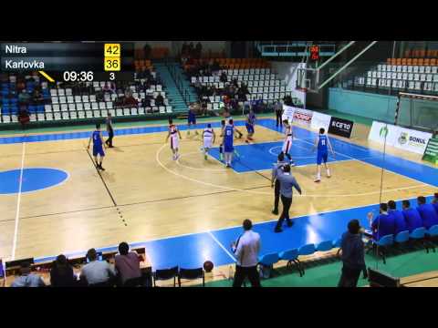 MBK SPU Nitra - VŠEMvs Karlovka Bratislava (31. kolo Eurovia SBL)