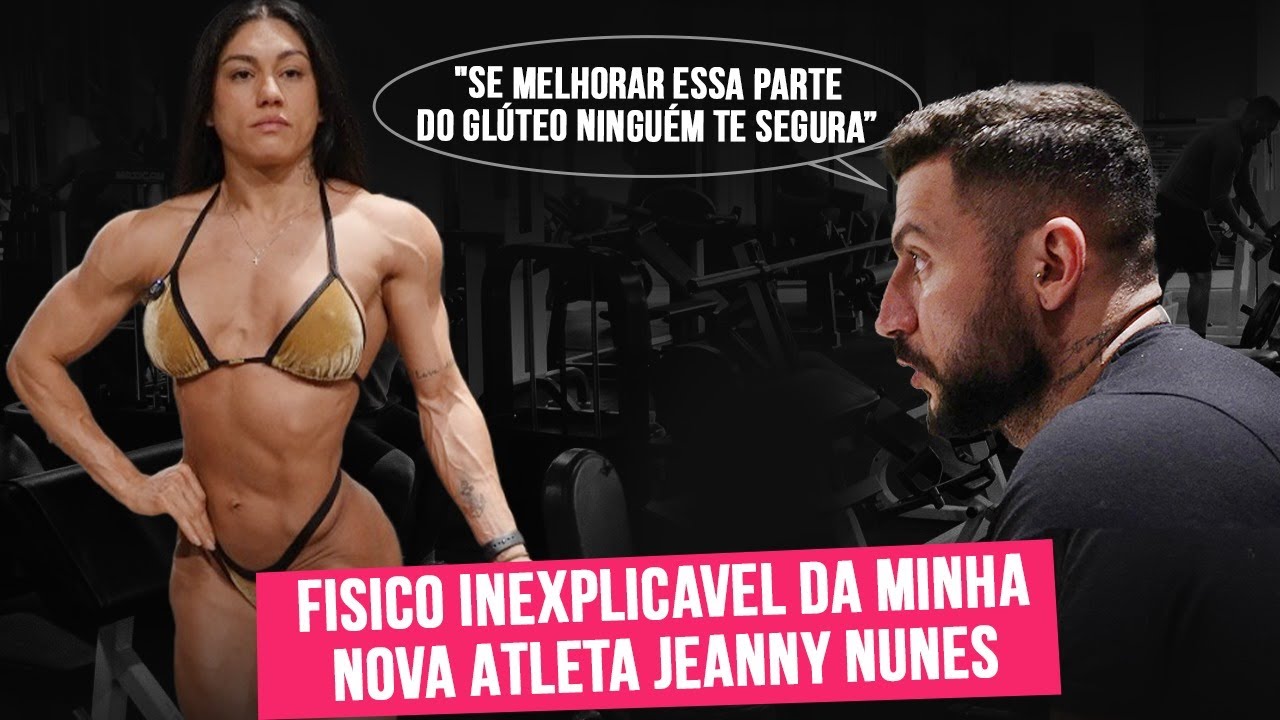 VOU REVELAR COMO MELHORAR O GLÚTEO DA JEANNY MINHA NOVA ATLETA????