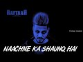 RAFTAAR RAP SONG WHATSAPP STATUS