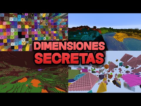 EASTER EGG: THE +40 SECRET DIMENSIONS OF MINECRAFT - 20W14∞