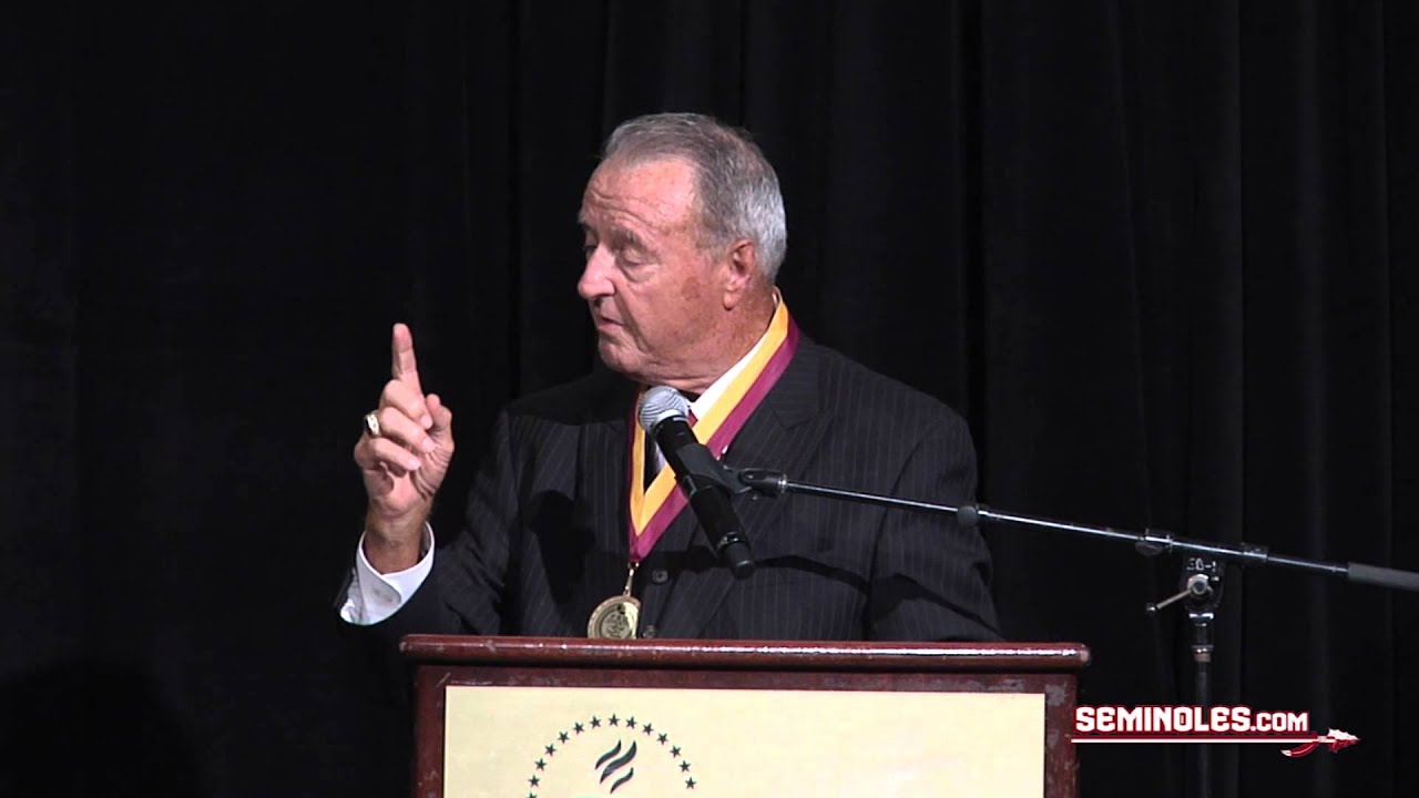 Full Bobby Bowden FSU Hall of Fame Speech