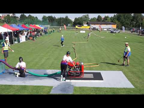 3.  kolo ZSHL 2019 Šenkvice -  DHZ  Križovany nad Dudváhom ženy