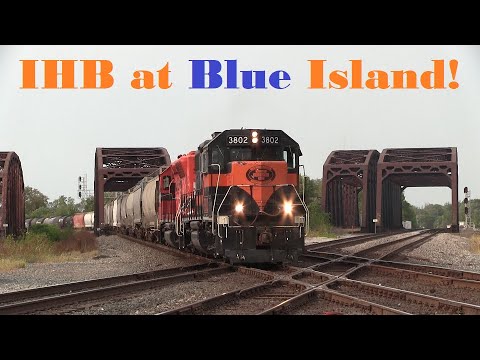 Indiana Harbor Belt Trains at Blue Island!