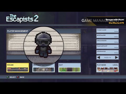 HOW TO GET RIOT GUARD ARMOR AND METAL BATON! The Escapists 2