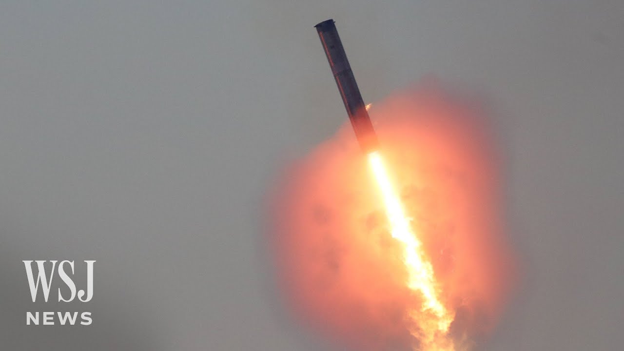 SpaceX Successfully Catches ‘Super Heavy’ Booster Back at Launch Pad | WSJ News