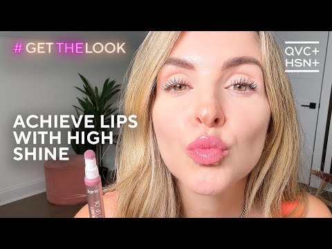 Get Juicier-Looking Lips with Tarte Maracuja Juicy Plumping Lip Oil 💋 | #GetTheLook | QVC+ HSN+