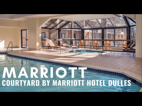Marriott Hotel Chantilly | Let me tour you in Courtyard by Marriott Dulles in the midst of pandemic!
