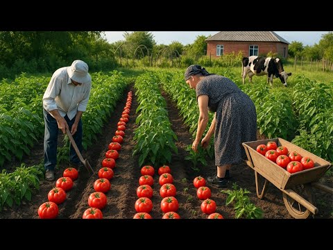 Village Life in Azerbaijan – Grandma and Grandpa Daily Life