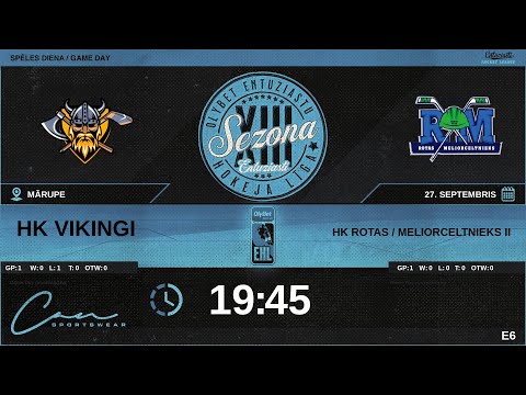 2023 09 27 | HK VIKINGI (VKG) - HK ROTAS / MELIORCELTNIEKS II (RT2) | E6