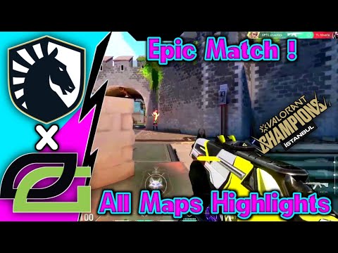 All Maps Highlights - Team Liquid VS OpTic Gaming | VALORANT Champions 2022