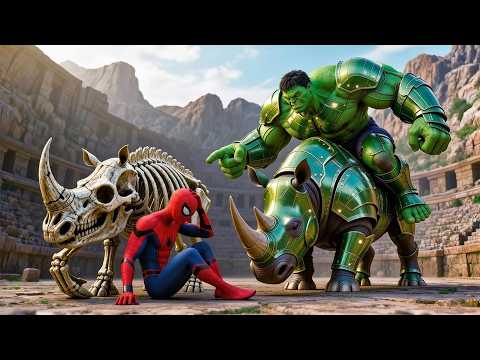 🦈🕷️SPIDERMAN Wins The Magic Giant MEGALODON Shark Racing Championship | Epic Racing Challenge