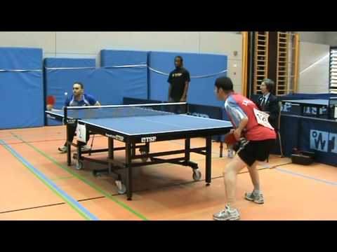 il campione italiano di tennistavolo Raimondo Alecci whit Gofer israele part.2 torneo in germania