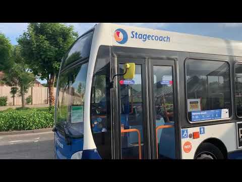 Stagecoach Bus Route 9 Departing Holmbush Centre