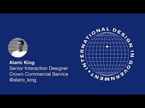 Using design systems: Alaric King at the Creative Bureaucracy Festival