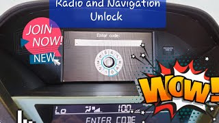 How to: Insert the Radio & Navigation Code on a 2010 Honda Pilot
