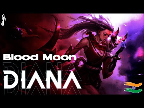 Blood Moon Diana | Wild Rift Skin Spotlight india |#wildriftindia #levelupgaming #skinspotlight