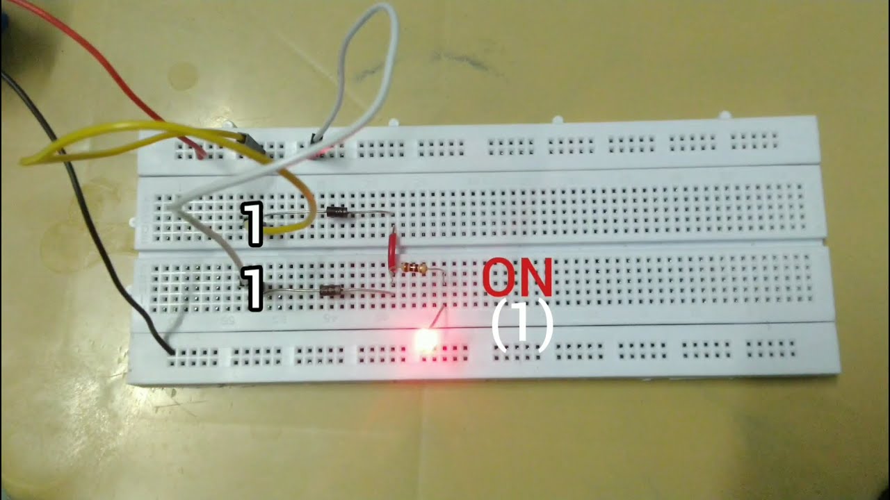 OR gate using diode, Experiment