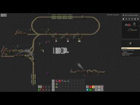 [Factorio] Automatic Train Coupling: Breaking down a train