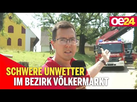Schwere Unwetter im Bezirk Völkermarkt