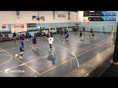 CM: LA PERLA GROUP SERVICE BRESSO vs BOCCONI VOLLEY TEAM