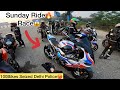 Sunday Ride🔥Cops Vs Superbikes😱