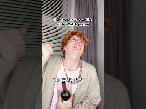 How to resolve conflict with a Dutch person 🤬 #crossculture #communciation #dutchlife