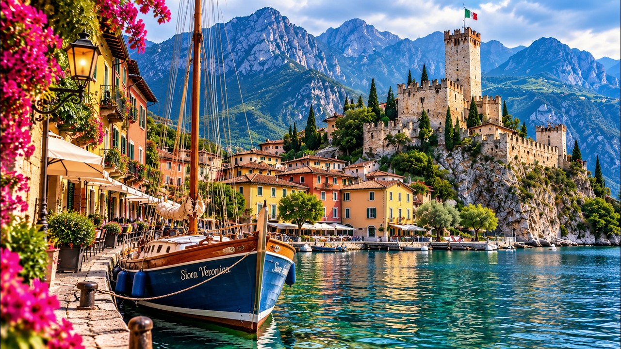 The Beautiful Town Built Around a Medieval Castle