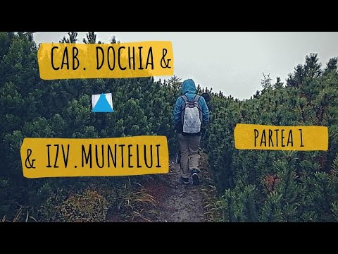 COBORARE DE LA CABANA DOCHIA LA IZVORUL MUNTELUI PRIN TRASEUL  JGHEABUL CU HOTAR 🌲 PARTEA 1