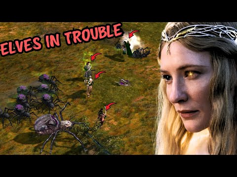 Can ELVEN HEROES survive!? | BFME2 RotWK 2.02 HD