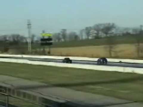 AWD 11.9 Syclone vs AWD 11.7 Evo - Very close race