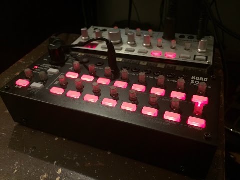 KORG SQ1 Y VOLCA BASS