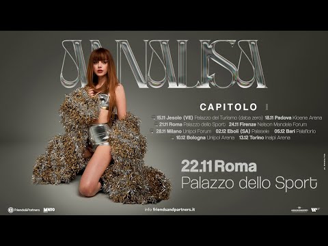 Annalisa "Capitolo I - Tour 2025" (Full Show) Live in Roma "Palazzo dello Sport" 22.11.2025