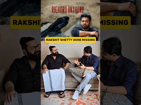 Rakshit Shetty Gone Missing | Rishab Shetty Interview | #shorts #rishabshetty