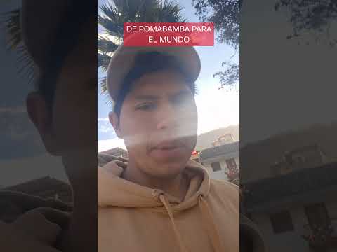 De Pomabamba para el mundo. No importa donde naciste. #pomabamba #ancash #amorpropio #dios #amor