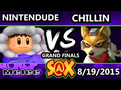 S@X 111 - Liquid Chillindude (Fox) Vs. VGz | Nintendude (Ice Climbers) SSBM GF - Smash Melee