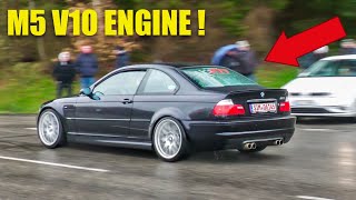 Cars Leaving Nürburgring Tankstelle CarFreitag - M3 E46 V10, Skyline, AMG GTR, R32, Huracan STO..