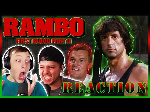 Rambo: First Blood Part II (1985) Is *FULL* of Action! - First Time Watching - Movie Reaction/Review