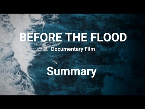 Before the Flood - Summary #documentaryfilm #academicwriting