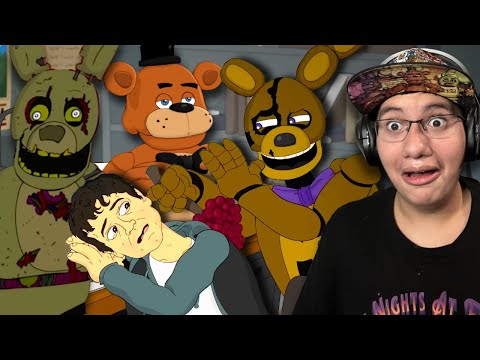 THEY MADE A REFERENCE TO THAT!! || ♪ FNAF MOVIE THE MUSICAL - Animated Song REACTION
