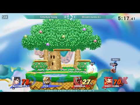 SOS 87 - Doubles Grand Finals - Felix/Kyle Young [blue] vs Stroder/Jumbo (L) [red]