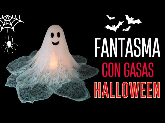Vídeo relacionado con ALINILA Fantasmas Colgantes de Halloween Decoración: Fantasma Blanco de 1,2 m con Luz LED Azul - Manga de Viento Brillante para Decoración de Halloween para Jardín Aire Libre
