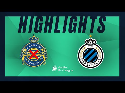 Waasland-Beveren - Club Brugge hoogtepunten