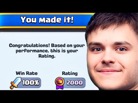 I Got a 100% WIN Rate with the BEST Skeleton Army Evolution Deck 