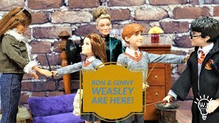 Harry Potter Dolls Ron &amp; Ginny Weasley by Mattel