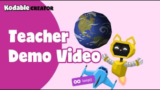 Kodable Creator Teacher Demo | Coding for Kids