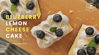 블루베리 레몬 치즈케이크 만들기🍋 : Blueberry Lemon Cheesecake Recipe - Cooking tree 쿠킹트리*Cooking ASMR