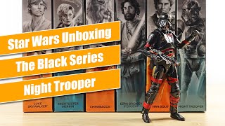 Night Trooper Black Series 6" Figure (Ahsoka #17) - Star Wars Unboxing