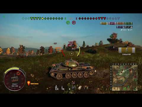 t-54 ltwt.  - 3.3k damage top tier aggression - wot console