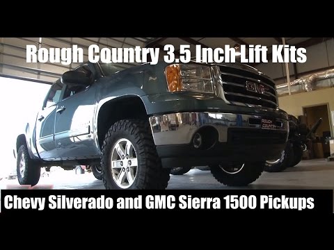 Rough Country 3.5 Inch Lift Kits for Chevy Silverado / GMC Sierra 1500 Pickups - Reviews + Tutorials