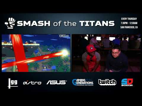 Smash of the Titans #45 - Winner Semis: GoE|BS|Vermillion (DK/Sheik/Cloud) vs PXG|DjRelly (Sonic)